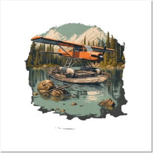 Exploring the great outdoors via floatplane - an adventure of a lifetime Posters and Art